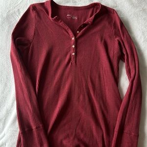 Aerie Henley Top